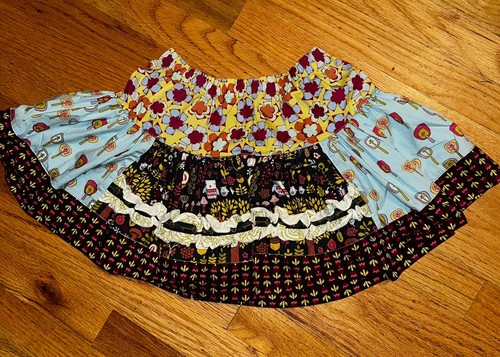 Matilda Jane Character Counts Wonder Ruffle Trim Twirl Skirt 4