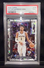 🔥2025-26 Topps - Victor Wembanyama #195 Diamante PSA9