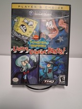 Nintendo GameCube SpongeBob Lights Camera Pants CIB Complete Tested