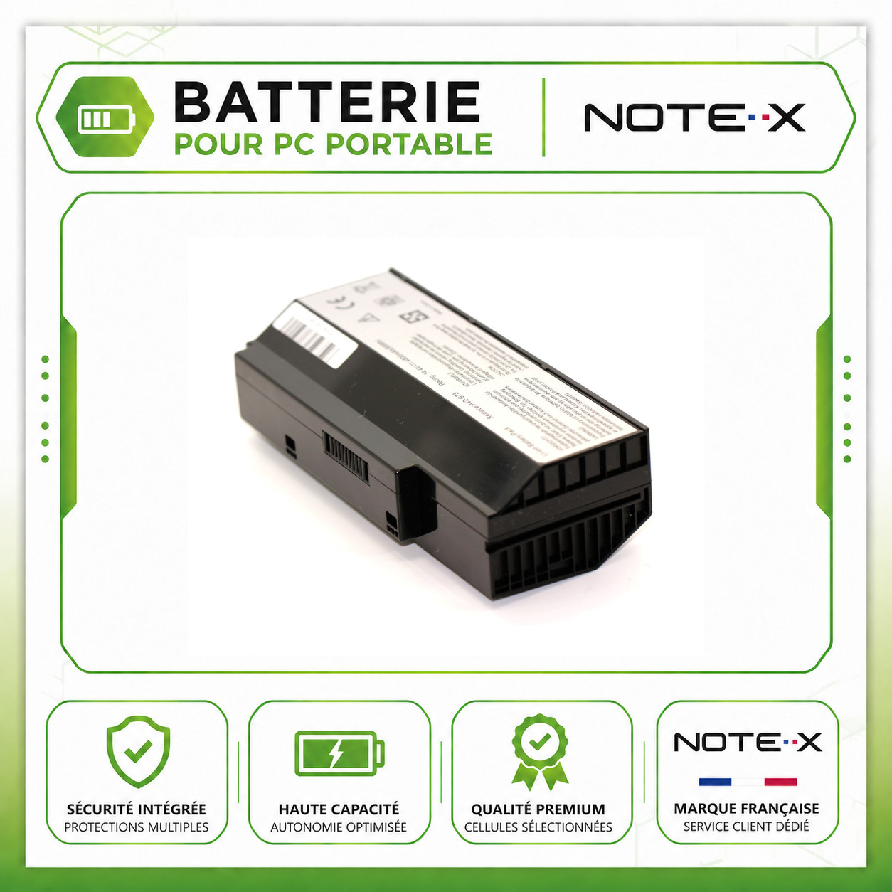 Batterie Asus X5DAB X5DAD résout les coupures de courant 14.4V haute capacité
