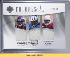 2009 Ultimate Collection 27/99 Knowshon Moreno Javon Ringer Chris Wells ux6
