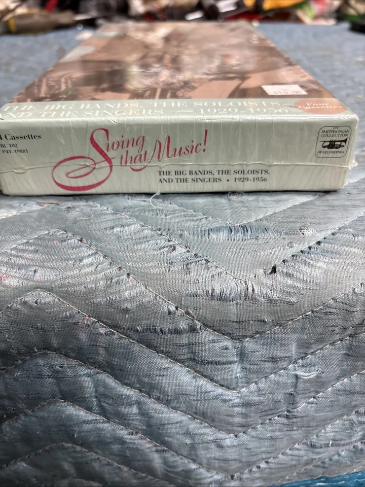 Swing That Music - Big Band Compilation, Box Set 4 Cassettes and Book Sealed NIB - Image 3 of 4