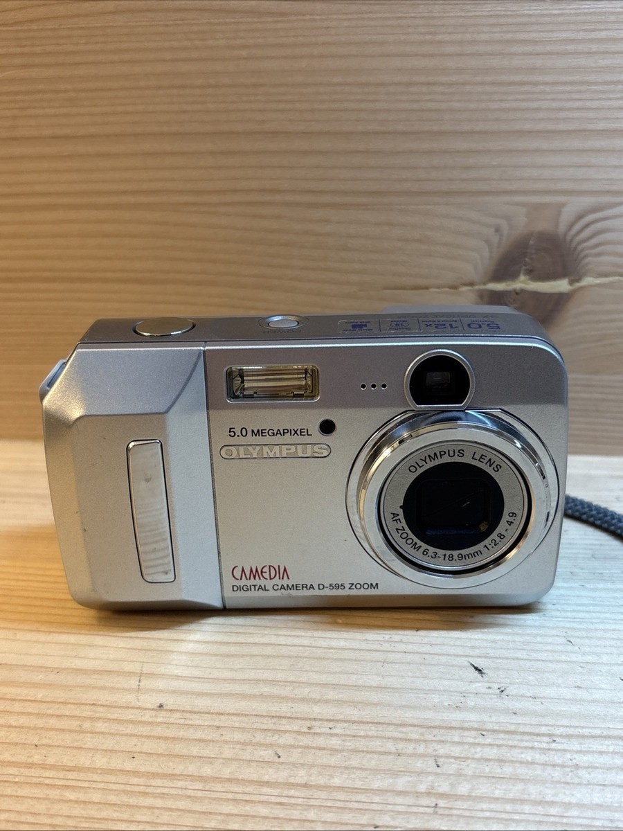 OLYMPUS DIGITAL カメラ 📸 Olympus D-595 Zoom Digicam - Tested & Working - CCD - AA Power