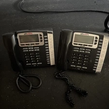 Lot of 2 Allworx 9212L Vol P Black Phone