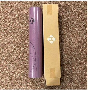 Hinge Health Purple Foam Non-Slip Yoga Mat w/ Carrying Strap