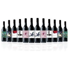 Top Value Mixed Aussie Red Wine Dozen 12x750ml RRP $264 Free Shipping