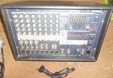 Yamaha EMX512SC 12 Channel 500 Watt Powered Mixer - Tested & Works Great - READ