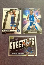 🔥(3) 2024-25 ROB DILLINGHAM RCs 🔻See Description For Card Details🔻UK/T-Wolves