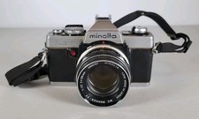 Minolta XG7 35mm Camera MC ROKKOR-PF 1:1.7 55mm Lens Vintage Untested As-Is