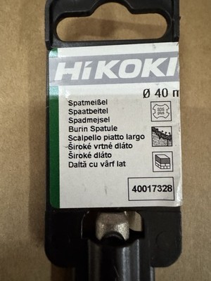 Hikoki SDS plus Meißel Spatmeißel  40 x 250 mm gerade  Neu !