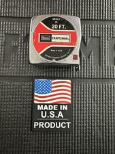 Vintage Craftsman USA   39217 PR 20 Tape Meas...