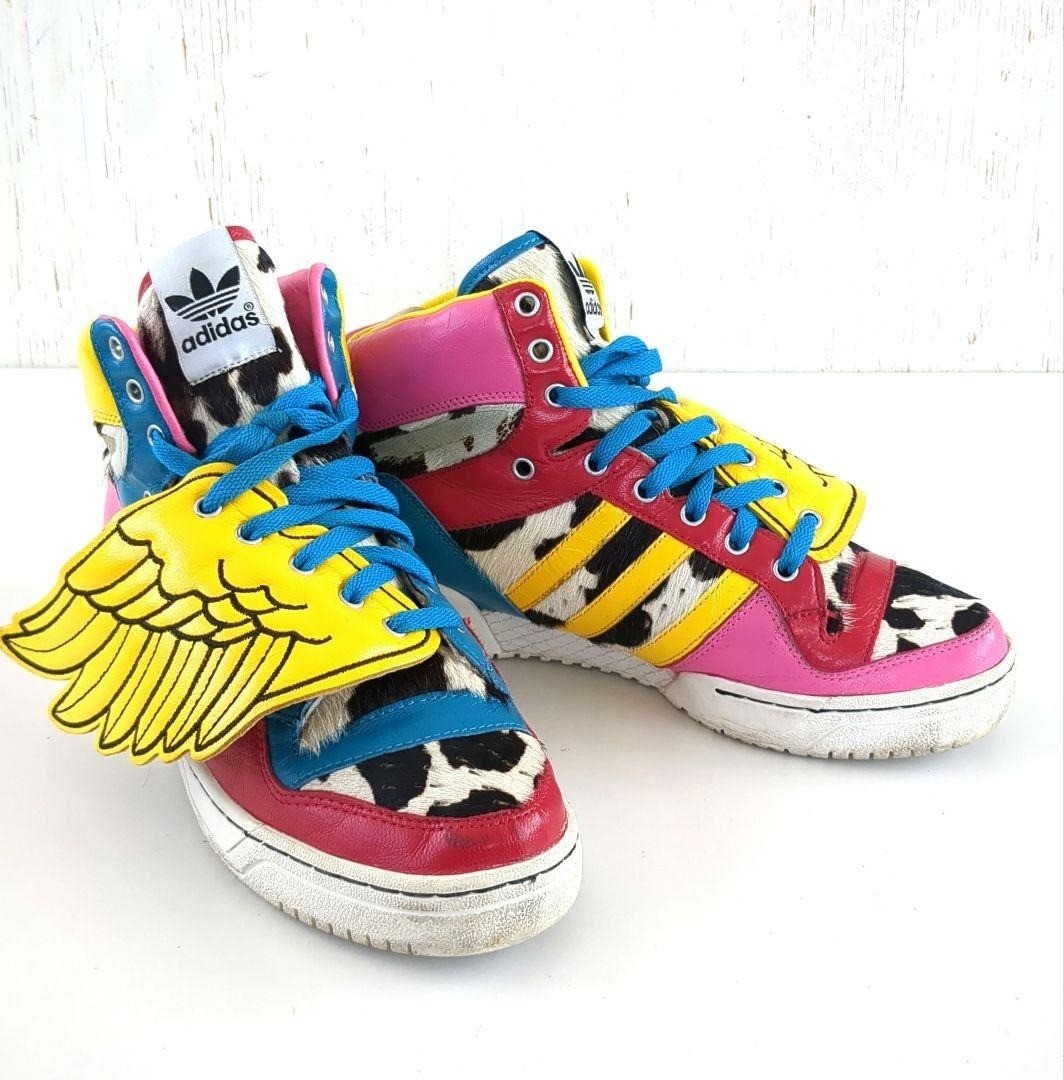 【ノエル】 Jeremy Scott X 2NE1 X Wings 2.0 'Triple White' - Adidas