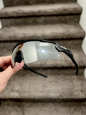 NEW Oakley Radar EV OO9208 9208 Black Chrome Prizm 128 One Size Fits All