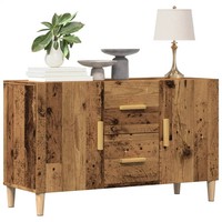Sideboard Altholz-Optik Mit Stauraum Holzwerkstoff 100X36X60 Cm
