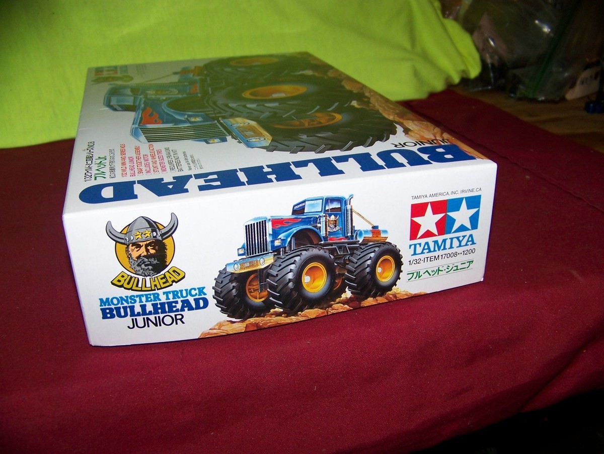 tamiya bullhead junior rc monster ford f350 kyosho 1/32 truck | eBay