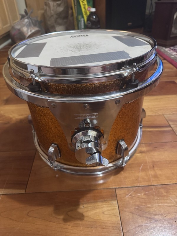 Ludwig Brackets On Arbiter Tom Tom 13x11 Gold