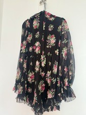 Zimmermann Silk Floral Print Romper SIZE 0
