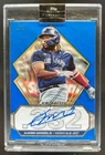 2022 Topps Luminaries Vladimir Guerrero Jr. Hit Kings Auto Blue #2/5 Jays
