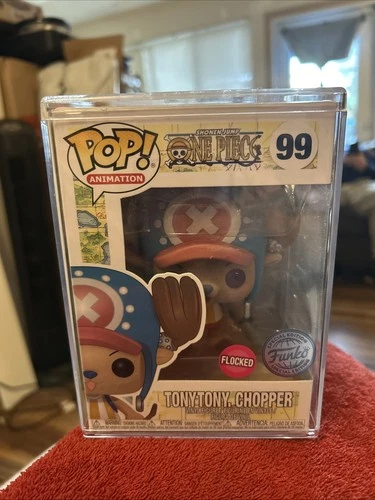 Funko Pop! Vinyl: One Piece - Tony Tony Chopper - (Flocked) - Funimation...