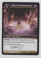 2009 World of Warcraft TCG: Blood of Gladiators Ritual of Summoning #74