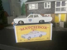 Lesney "Matchbox" Series No55 Mercury Police Car (Autosteer) 1970 Ex-Cond, Boxed