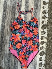 Roxy Girls Fiesta One Piece Swimsuit Size 14 BRAND NEW 