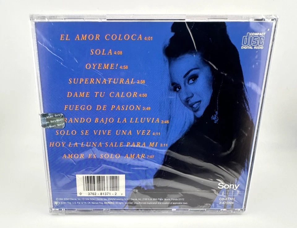 Monica Naranjo by Monica Naranjo [ * SUPER RARE NEW CD * 1994 Sony ] * SEALED * Foto 2 de 4