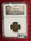 1914-D Lincoln Wheat Small Cent NGC VG 10 BN Bronze Graded Coin ref#172