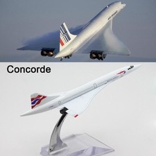 1:400 Diecast Flugzeug Modell Sammlung 16cm British Concorde Passagierflugzeug