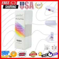 Beauty Non Woven Body and Facial Wax Strips Large 2.7×7.9 Hair Removal 200Pcs...