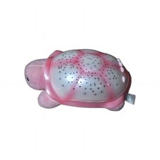 Cloud B Classic Twilight Turtle Night Light Colorful Stars Plush Works 