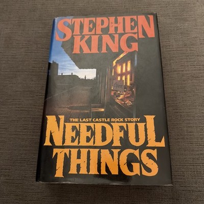 Needful Things  Stephen King Vintage 1991 First Edition Hardback Book
