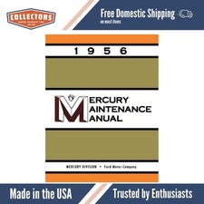 1956 Mercury Maintenance Manual