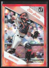 Buster Posey 2018 Panini Donruss Elite Series Red /149 #ES7 San Francisco Giants