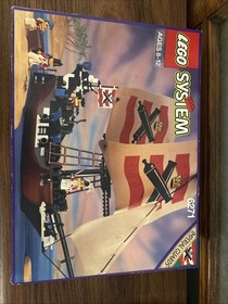RARE 1992 LEGO System #6271 Imperial Flagship - 97% Complete With Box & Manual