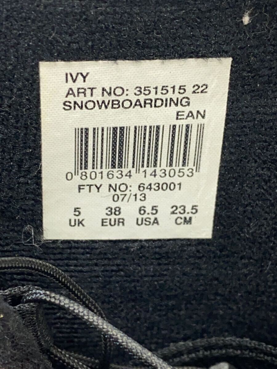 Scarponi da snowboard Salomon 351522 23 5 cm corsa rapida neri usati