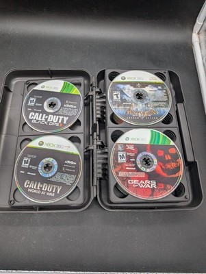 Xbox 360 Lot 22 Games RDR Grand Theft Auto CoD Skyrim Gears Fallout Battlefield 