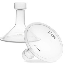 Nenesupply 17mm Flange Breastshield Compatible with Lansinoh Pump Parts and Brea