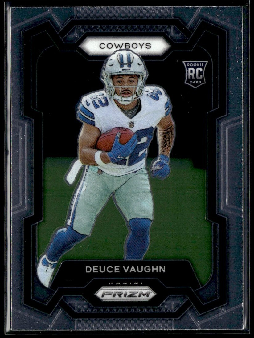 2023 Panini Prizm Deuce Vaughn RC Dallas Cowboys #324