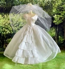 VINTAGE BARBIE BRIDE’S DREAM WEDDING DRESS GOWN WHITE #947