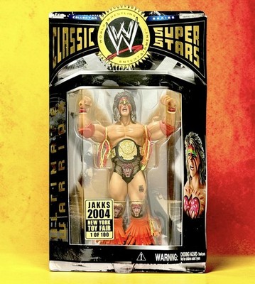 WWE ULTIMATE WARRIOR CLASSIC SUPERSTARS 1 OF 100 EXCLUSIVE TOY