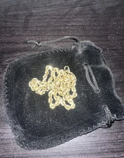 Jacoje 14K Yellow Gold 5mm 20in Diamond Cut Rope Chain 30.6G (check description)