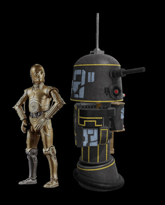 3D Printed Star Wars R1-G4 Figure/Droid 3.75