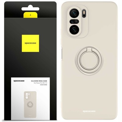 Spacecase Silikonhülle Ring Für Xiaomi Poco F3 Mi 11I Knochen