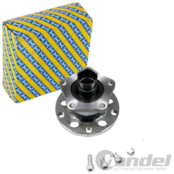 SNR RADLAGER-SATZ Hinterachse Passend FüR Audi A6 Skoda Superb VW Passat-image