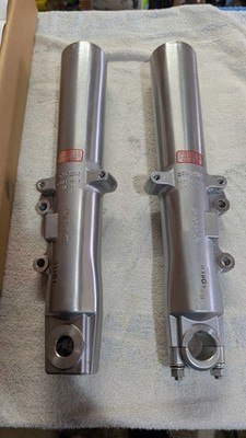 HARLEY DAVIDSON FRONT LOWER FORK LEG SLIDER SET (2) 00 AND UP  TOUR 