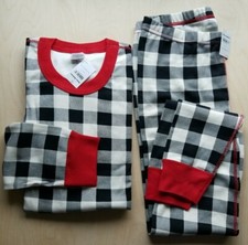 NWT Hanna Andersson BUFFALO PLAID HOLIDAY ADULT Pajamas UNISEX ADULT XXL