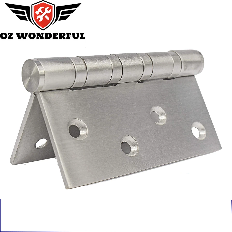 Stainless Steel Door Hinges 304 grade 100x75x2.5mm BUTT HINGE Heavy duty - image 4 of 4