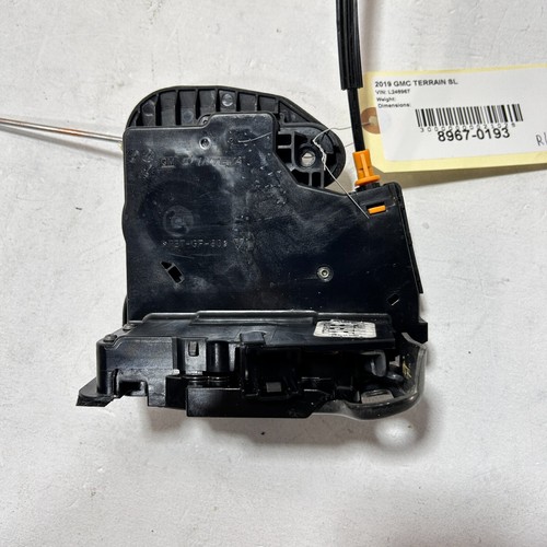 2018 - 2023 GMC TERRAIN REAR RIGHT PASSENGER SIDE DOOR LOCK LATCH ACTUATOR OEM - Picture 7 of 21