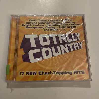 CC Totally Country Dixie Chicks, Brooks/Dunn Martina, Dwight Yoakam New Sealed
